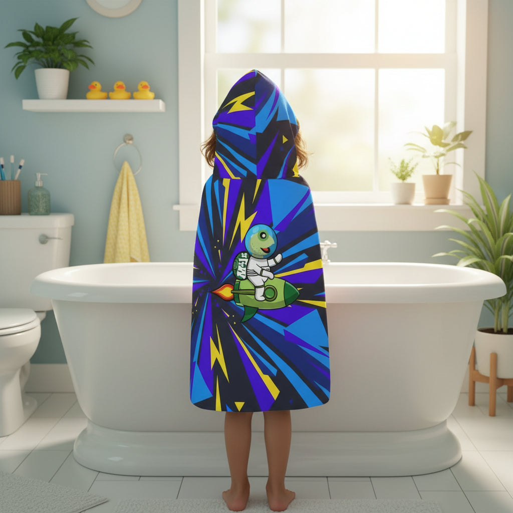 Kid's Hooded Towel "Galactica"