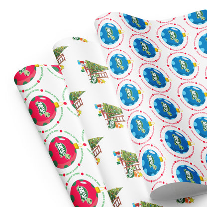 Designer Wrapping paper sheets "Christmas themes"