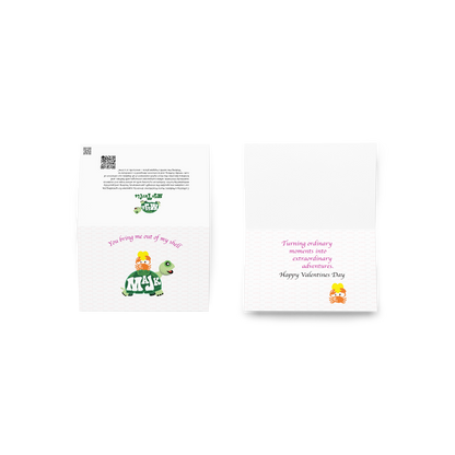 "You turtally bring me out of my shell" greeting card