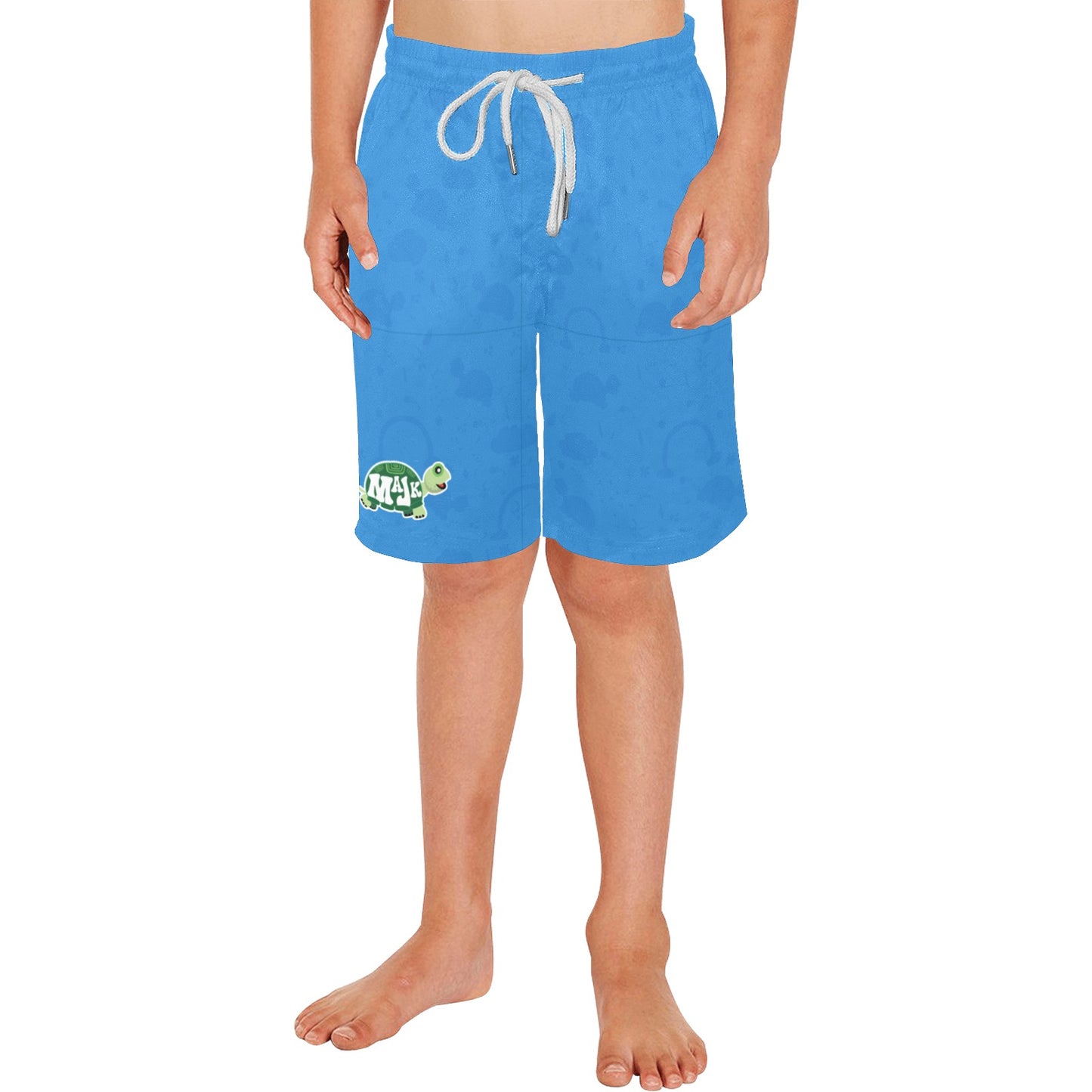 All Over Print Boy's Beach Shorts "My Happy Days"
