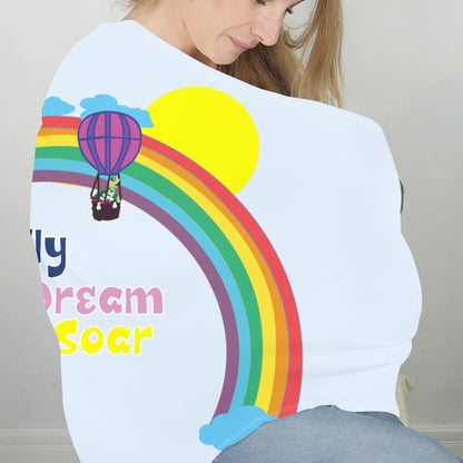 Versatile Nursing Cover｜Milk Silk - "Fly, Dream, Soar"