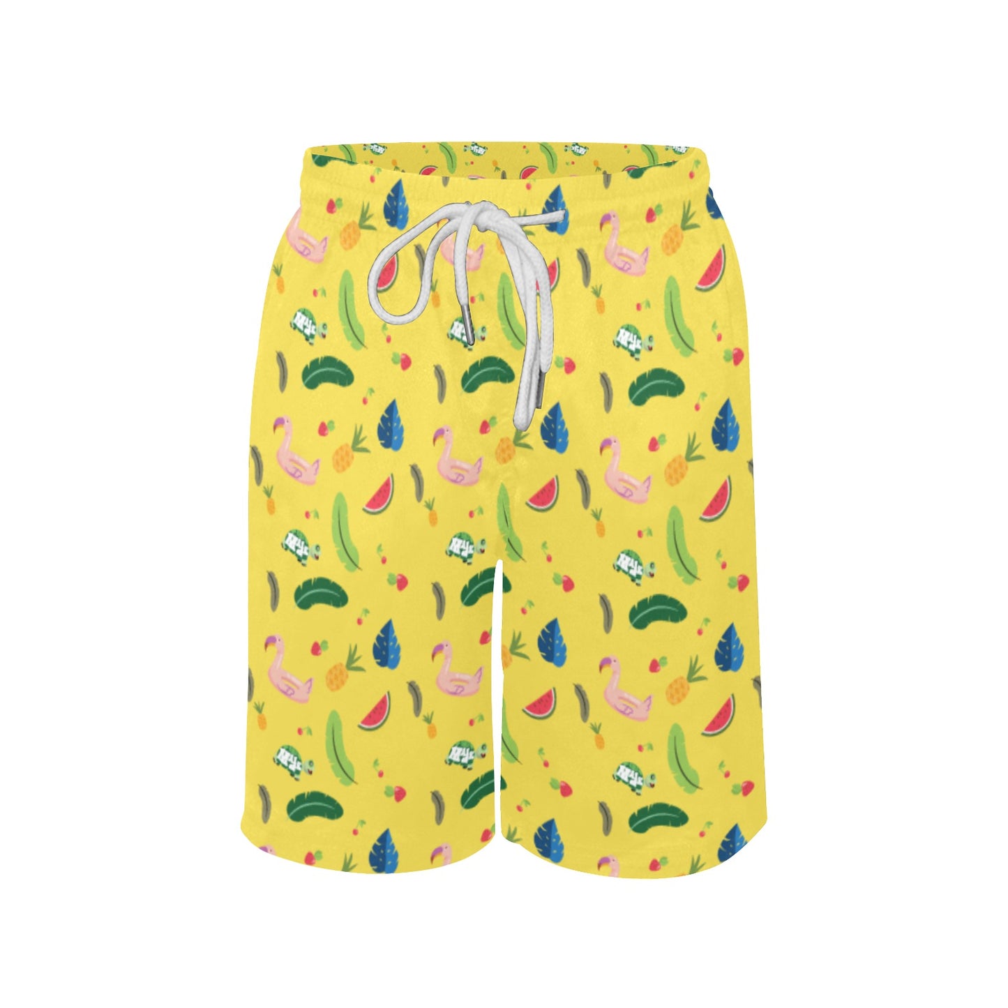 All Over Print Boys' Beach Shorts "Shell-abration"