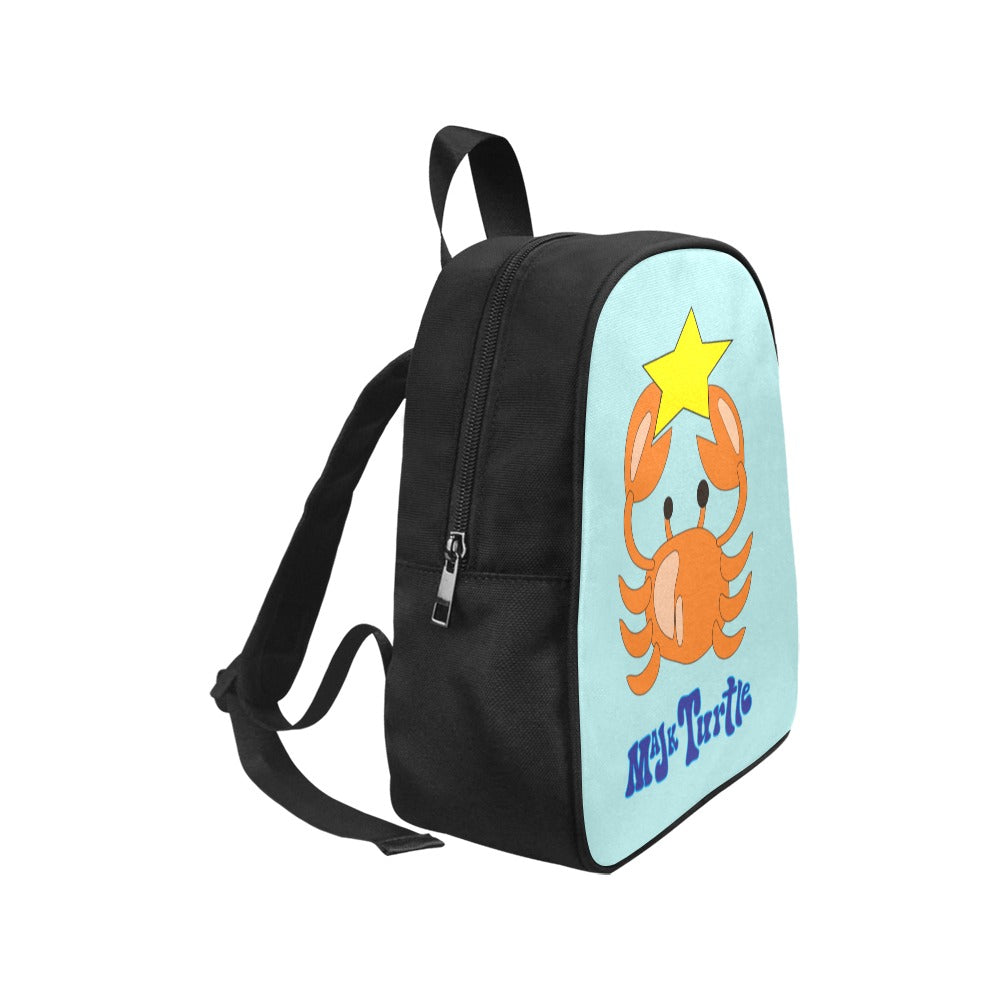 Canvas Backpack  "The Crabble and Star" (small)