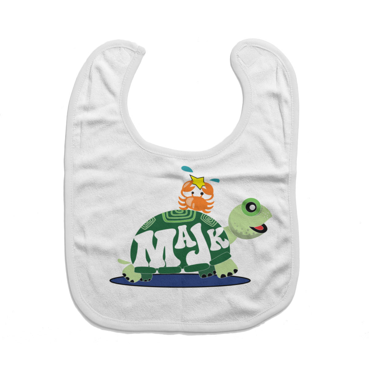 Cotton baby bib/ drooling towel "Besties"