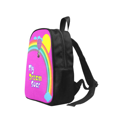 Canvas Backpack "Fly, Dream, Soar" (Small)