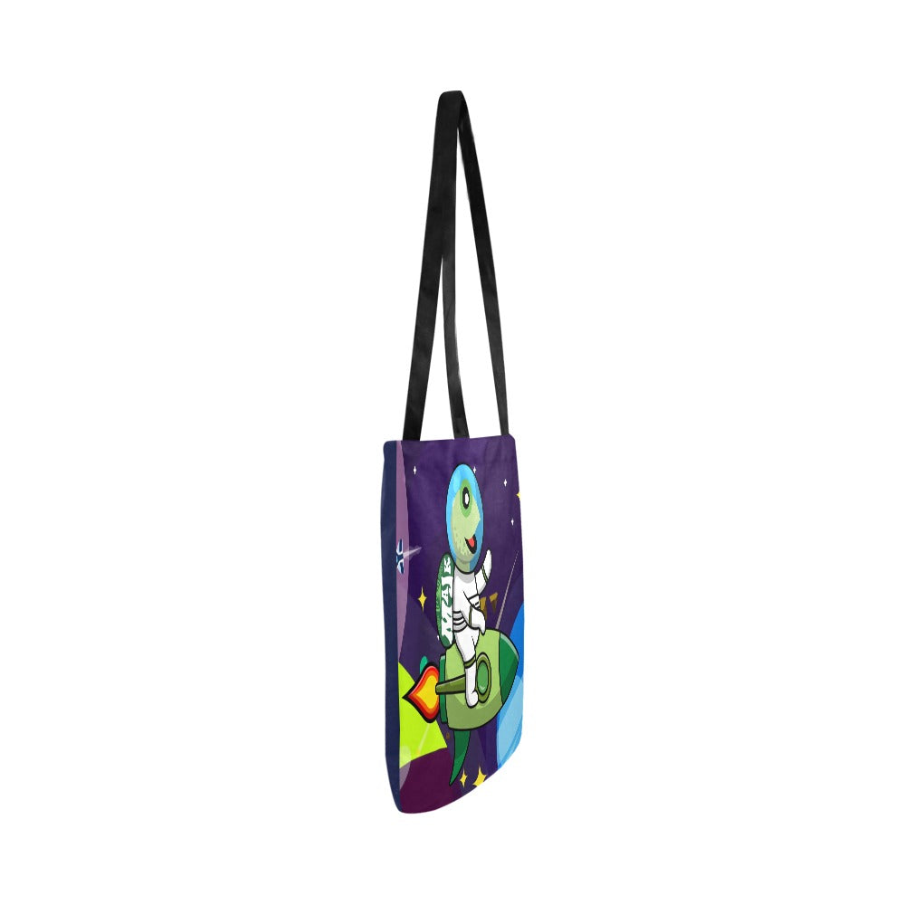 Special Lightweight Shopping Tote Bag "Galactic Journey"