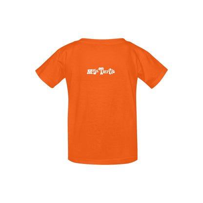 Kid's Classic T-shirt "Orange MaJK Turtle Theme"