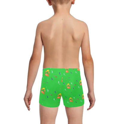 Boys' Swimming Trunks "Patterned stars and crabble"