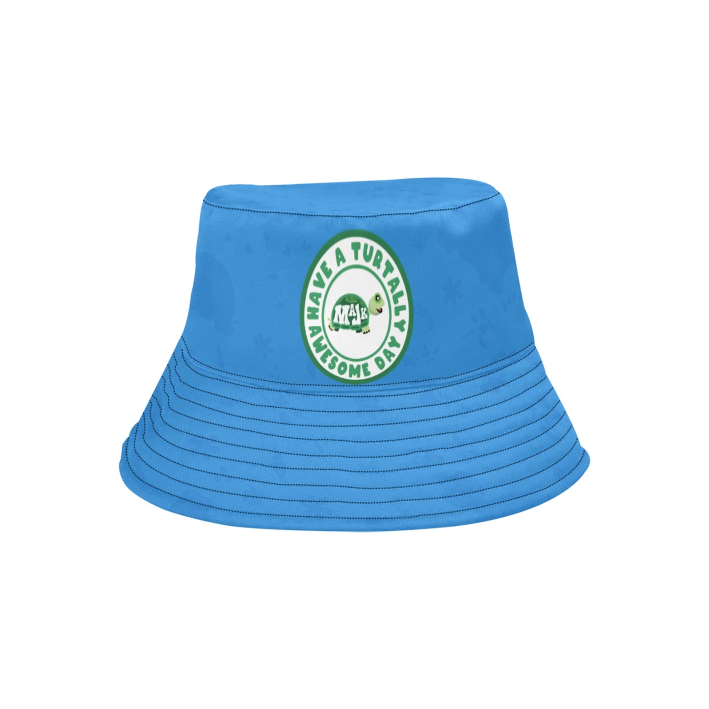Unisex Summer Single-Layer Bucket Hat "Blue Inspo"