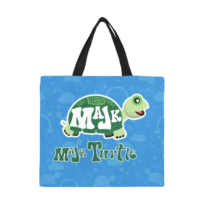 Beach Bag Canvas Tote Bag "Happy Days"