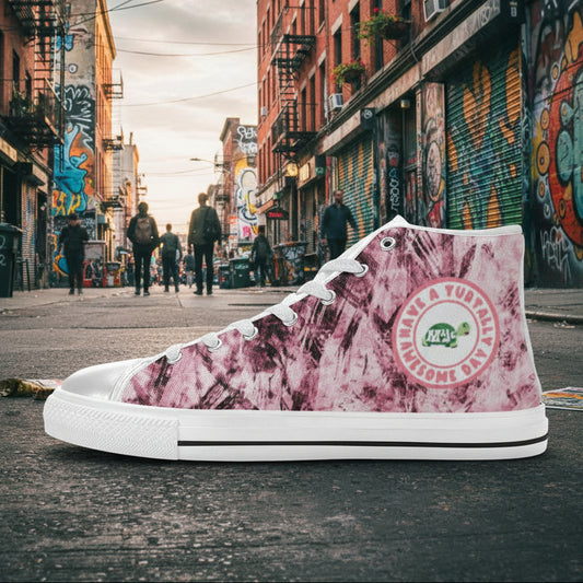 Women's High Top Canvas Sneaker "New Year New Kicks"